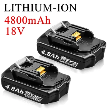 18V 4800mAh LXT ליתיום-יון תחליף Batterie für מקיטה BL1815 BL1830 BL1860 BL1850 BL1840 BL1860 אלחוטי כוח werkzeuge סרייה