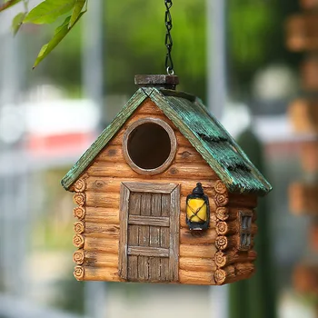 כלובי מקלט עבור הקרדינל הכחולה ציפורים האט על עצים עיצוב הבית חיצונית כלוב ציפור קן גן עיצוב