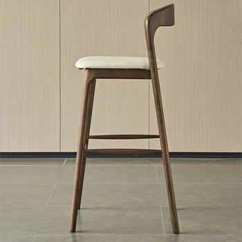 מעצב ארגונומי כסאות אוכל מרגיע אדם יחיד יוקרה כסאות אוכל עץ קפה למשרד Silla ריהוט הבית GG