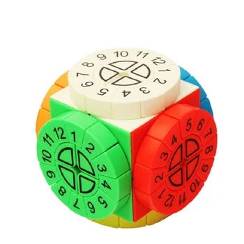 TimeMachine קוביית הקסם מכונת הזמן המקצועית מהירות פאזל Magico Cubo השעון בעצבנות הונגרי צעצוע חינוכי לילדים