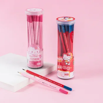 30Pcs להגדיר Sanrio עפרונות הלו קיטי Kawaii התלמידים לכתוב את הבחינה כלי כתיבה תלמיד חמוד מעשי ציוד לבית הספר לילדים מתנות