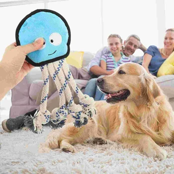 חיה צעצועים כלב גור קטן ומצוחצח ביס קטיפה בצורת אינטראקטיבי חיית מחמד משחק מצחיק