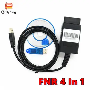 רכב מפתח מתכנת FNR 4 ב-1 עבור רנו על ניסן עבור פורד מפתח פרוג 4 ב-1 עם פלאג USB מתכנת מפתח ללא קוד Pin