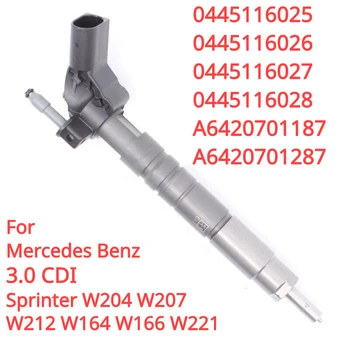 A6420701187 A6420701287 0445116025 0445116026 חדש Injector דלק עבור מרצדס בנץ 3.0 CDI אצן קיר 204 207 W212 W164 W166 לכלי רכב w221