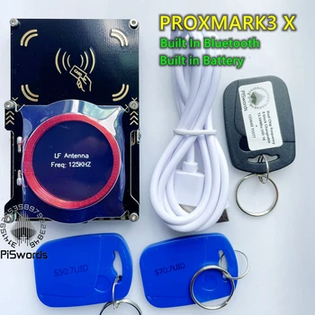 חדש Proxmark3 X Bluetooth גרסה לפתח חליפה ערכות מובנה סוללה נייד תמיכה