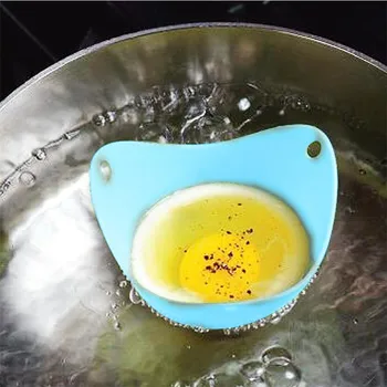 5Pcs סיליקון עגול ביצה צייד צד תרמילי ביצה קיטור קערה טבעות סיר מטבח הדוד Cuit כלי בישול פנקייק ביצים הבורא