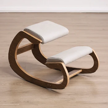 עץ כסאות ארגונומיים כורע כסאות רכים תיקים כריות שיפור מחשב כסאות Sillas Comedor הדירה ריהוט WXH38YH