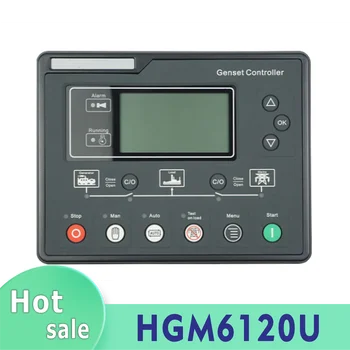 HGM6120U HGM6110U גנרטור בקר מסך LCD אוטומטי להתחיל להפסיק מודול לוח בקרה