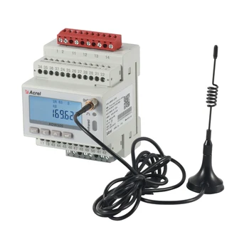 Acrel ADW300-LW868 אלחוטית Din Rail 3 שלב דיגיטלי חכם חשמל ניהול מונה חשמל Rs485 Modbus Power Analyzer