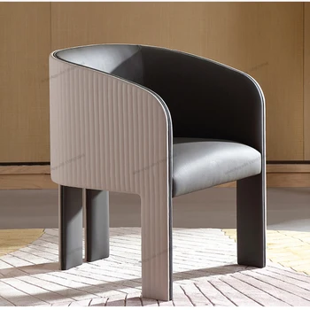 משרד המכירות ומתן על שולחנות וכסאות מודרניים מלון יוקרה קפה בלובי הקבלה פנאי הכיסא הקבלה יחיד הכיסא