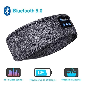 Wireless Bluetooth-דיבורית אישית תואמת ספורט לישון לשיער מסיכת עיניים Bluetooth תואם-אוזניות אוויר Pro אוזניות אלחוטיות הראש