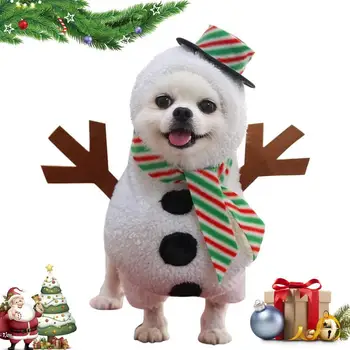 מחמד חג המולד תלבושות נושא חג המולד כלב בגדים Cosplay אביזרי החג ציוד לחיות מחמד כלב תלבושות עבור גור כלבים קטנים