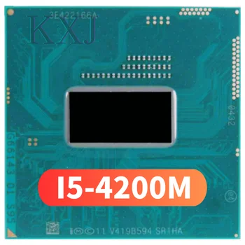 Intel Core i5-4200M i5 4200M SR1HA 2.5 GHz בשימוש Dual-Core Quad-חוט CPU מעבד 3M 37W שקע G3 / rPGA946B