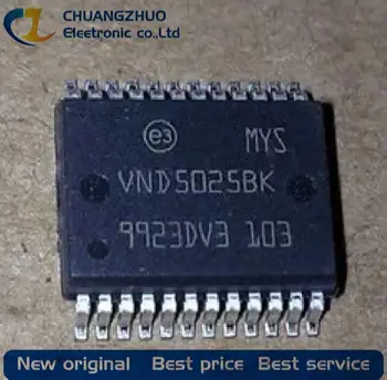 1Pcs החדשה המקורי VND5025BK מתג הפעלה/נהג 1:1 N-ערוץ 43A PowerSSO-24