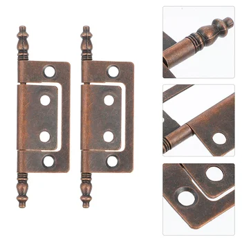 6 סטים שטוח ישר סד סוגריים הקבינט ציר דלת אביזרי קרוב המכשיר צירים רהיטים תיבת עץ שימושי ברזל