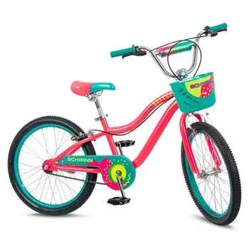 צבע ורוד יפה בריזה בנות ילדים על אופניים עם סל - מושלם עבור חיצוני כיף והנאה!
