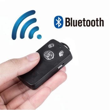 תריס מרחוק סלפי Bluetooth תריס מרחוק שליטה מקל חצובה כפתור טיימר עצמי על yunteng 1288 עבור IPhone 6 7 8 Samsung