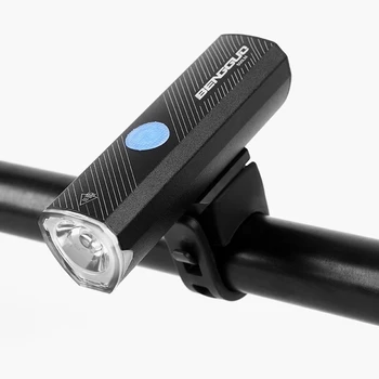 אופניים אור פנס 4 מצבים IPX5 עמיד למים נטענת USB LED רכיבה על אופניים אורות חזית המנורה ח 