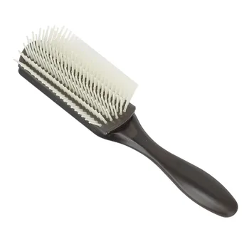 מברשת שיער גמיש סיבוב מסרק שיניים חומר ABS Detangler מברשת למנוע שיער, שזירה עקומת להתמודד על השינה עבור גברים