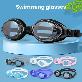 שחייה משקפיים Antifog הגנת UV משקפי צלילה בהירות גבוהה PVC מקצועי יוניסקס שחייה משקפי שמש משקפיים לנשים