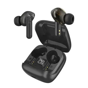 אוניברסלי הצריכה נמוכה יותר ב-Bluetooth תואם אוזניות ארבעה רמקולים ספורט HiFi-Bluetooth תואם 5.2 אוזניות