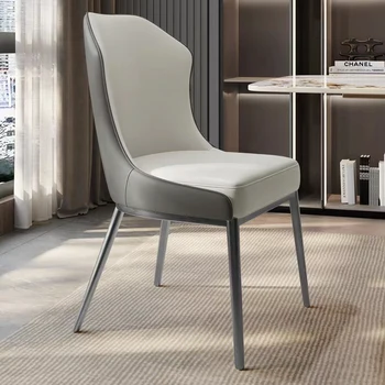 מודרני עור כסאות אוכל משרד מעצב סלון תסרוקות משחקים כסאות אוכל מעצב Muebles De Cocina ריהוט גן