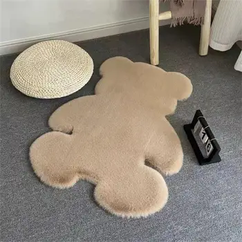 רך דוב-צורת השטיח סופר רכות הרצפה שטיח ילדים נגד החלקה סלון חדר שינה מודרני מקסים עיצוב שטיחים בבית מוצרים