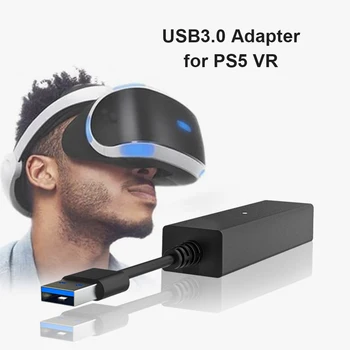 על PS5 VR מתאם כבל USB3.0 מיני מצלמה מחבר PS VR עבור PS5 כבל מתאם זכר נקבה מחבר עבור פלייסטיישן 5