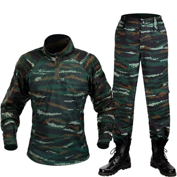 צבאי קרבי חליפת טקטי ' קט סט של גברים Windproof ציד החליפה המעיל הצבאי