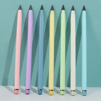 12Pcs חדש Inkless עיפרון ללא הגבלה כותב לא דיו על בסיס חצי פנסיון עט שרטוט ציור כלי בית ספר, ציוד משרדי מתנה בשביל הילד כתיבה