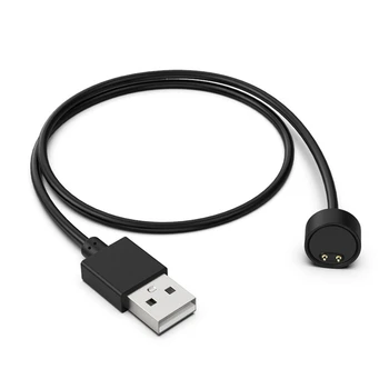 כבל טעינת USB כבל תיל נייד עבור MiBand 5 6 7 מגנטי טעינה מתאם עבור Miband 5 6 7 הצמיד מטען כבל Dropship